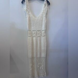 Maxi Crochet Dress Handmade